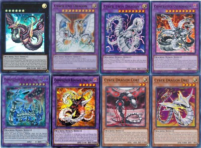 Yugioh Zane Truesdale Complete Deck -Cyber Dragon Infinity -Chimeratech Fortress-image