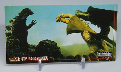 Godzilla King Ghidorah King of Monster Amada Wide Collection Card No.43 1996-image