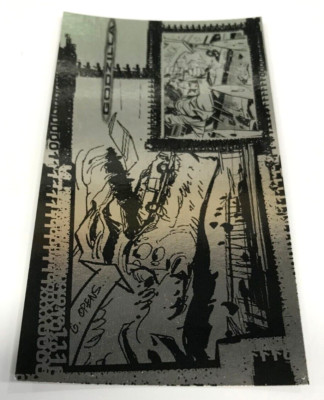 Inkworks Godzilla Widevision Movie Trading Card Silverzilla Chase Card S-1-image