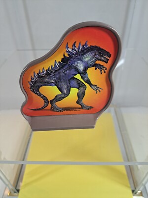 1998 MILTON BRADLEY GODZILLA 3-D BOARD GAME Replacement Godzilla Stomper pre-own-image
