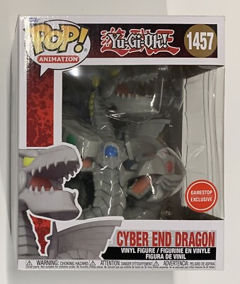 Funko PoP! Animation Yu-Gi-Oh! Cyber End Dragon # 1457 New In Hand Exclusive-image