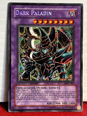 Yugioh Promo Card Nrmt DMG-001 Dark Paladin Holo Foil  Secret Rare Limited Ed.-image