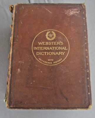 Webster's International Dictionary 1906 with Reference History-image