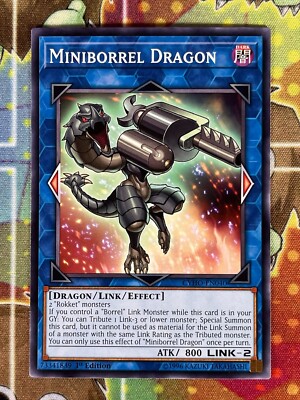 Yugioh Miniborrel Dragon CYHO-EN040 Single-image