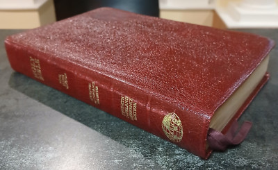 Holy Bible (KJV) Kenneth Copeland Reference Edition Burgundy Leather 1991 Rd Ltr-image