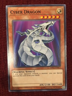 Cyber Dragon OP11-EN013 Near Mint Common OTS Tournament Pack -image
