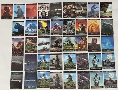 Godzilla Card Masters 41 Pieces 8 Duplicates 1 Limited Set Bandai-image