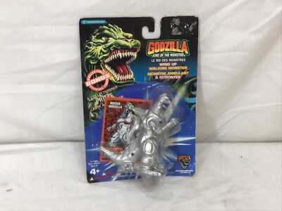 1994 Trendmasters Godzilla King of Monsters Mecha Wind Up Figure MOC Sealed -image