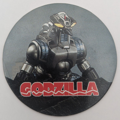 Moguera 12 Godzilla New Cap Collection Menko Amada Card Toho 1995 Japanese A2-image