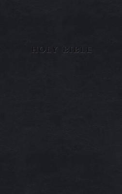 Personal Size Giant Print Reference Bible-KJV - Imitation Leather - GOOD-image