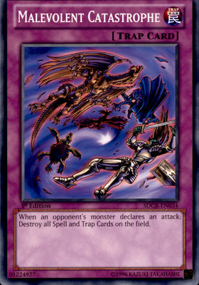 1st Ed Malevolent Catastrophe SDCR-EN034 Yugioh-image