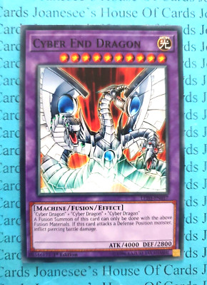 LED3-EN017 Cyber End Dragon Yu-Gi-Oh Card 1st Edition New-image