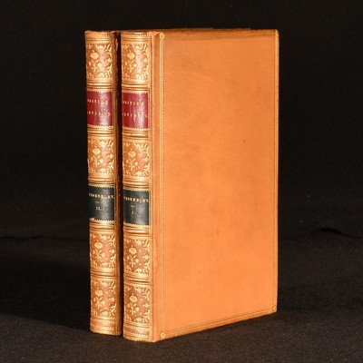 1861 2Vols British Artists from Hogarth to Turner Walter Thornbury Calf-image