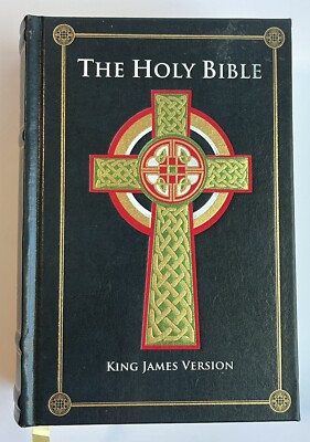 The Holy Bible King James Version KJV  Canterbury Classics Leather 2013 VG-image