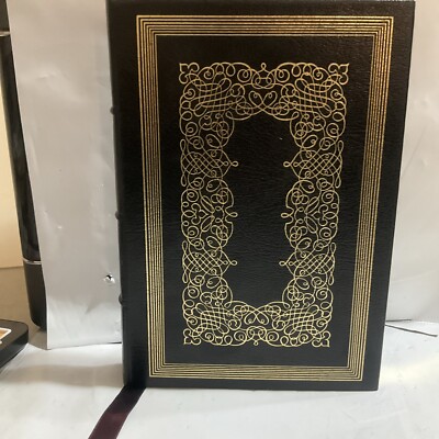 The Literary Works Of Abraham Lincoln Easton Press Leather Book 1970-image