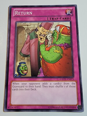 Return GAOV-EN075 Common Unlimited Yugioh-image