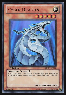 Cyber Dragon - LCGX-EN175 - Ultra Rare - 1st Edition Yugioh 1-image