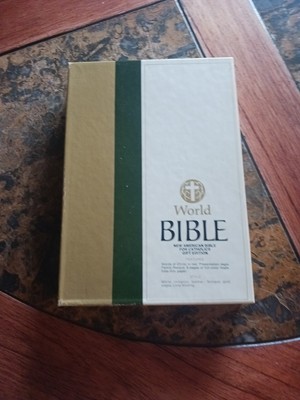 World Bible New American Bible For Catholics Gift Edition -image