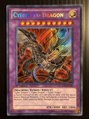 Yugioh - Cyber End Dragon - LCGX-EN181 - 1st Edition - Near Mint-image
