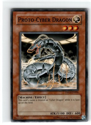 Yu-Gi-Oh! Proto-Cyber Dragon Common DP04-EN004 MP Unlimited-image