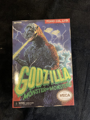 NECA Video Game Godzilla NES Nintendo 8-Bit brand new figure never opened-image