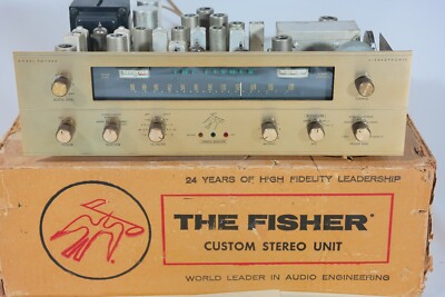 Fisher FM-1000 tube TUNER Pristine condition original BOX collectors piece-image