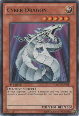 Cyber Dragon - RYMP-EN058 - Common - 1st Edition x3 - Lightly Played-image