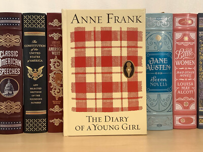 The Diary of A Young Girl by Anne Frank - leather  / sealed-image