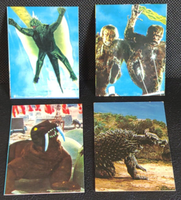 Balun Sanda Maguma Anguirus Godzilla Card Vintage TOHO Tokusatsu Japanese-image
