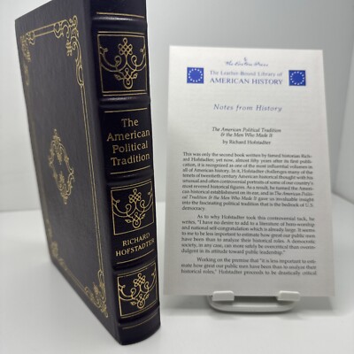 The American Political Tradition by Richard Hofstadter Easton Press LIKE NEW-image