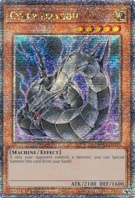 Yugioh! Cyber Dragon - RA03-EN155 - Quarter Century Secret Rare - 1st Edition Ne-image
