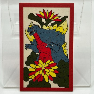 SpaceGodzilla Godzilla Hanafuda Japanese Card 70th Anniversary 2024 Japan Anime-image