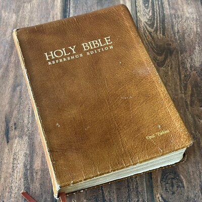 Holy Bible Reference Edition Words Of Christ In Red Nelson 686Br Leather-image