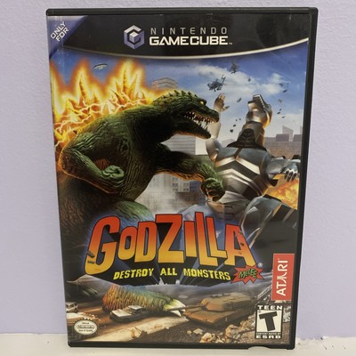 Godzilla Destroy All Monsters Melee Nintendo GameCube No Manual *Tested Working*-image