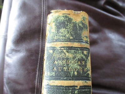 Homes of American Authors - 1857 Appleton & Company Leather Beautiful Plates YB-image