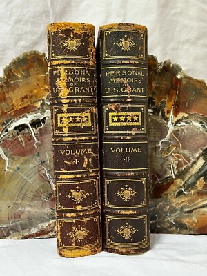 Personal Memoirs of U.S. Grant Volume I and II First Edition 1885 -image