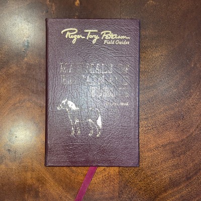 MAMMALS OF BRITAIN AND EUROPE Easton Press LEATHER Peterson Field Guide - 50th-image