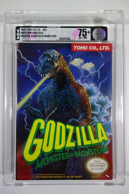 Godzilla: Monster of Monsters (NES, 1989) - Factory Sealed VGA 75+-image