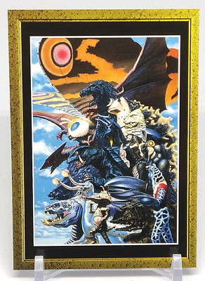Kaiju Gallery Godzilla Kaiju Art Card Vol.1 No.1 Yuji Kaida 1996 Tokusatsu-image