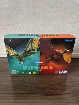 S.H.MonsterArts Mothra & Rodan 2019 Figure Godzilla King of the Monsters Bandai-image