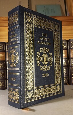 THE WORLD ALMANAC 2000 Easton Press - From Collectors Estate - 1999-image