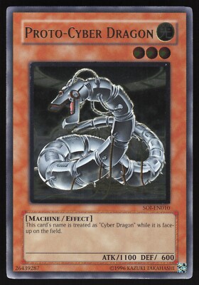 Proto-Cyber Dragon - SOI-EN010 - Ultimate Rare - Yugioh-image