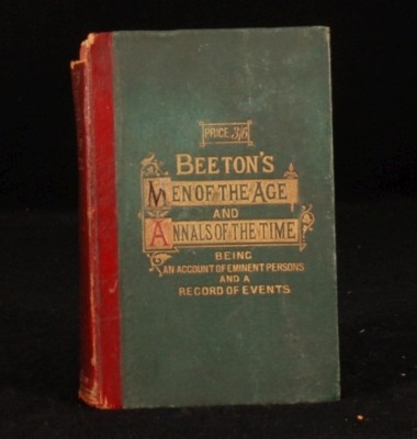 c1874 BEETONS Men Age Annals Time Scarce-image