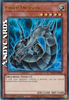 CYBER DRAGON • (Cyber Drago) • Ultra R • BLC1 EN021 • 1Ed • Yugioh! • ANDYCARDS-image