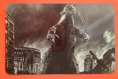 Godzilla Cult card Japanese TOHO Meiji very rare Japanese 1993 F/S-image