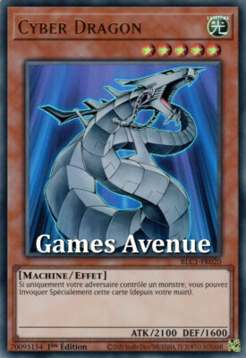 Yu-Gi-Oh! Cyber Dragon BLC1-FR020 (Gold Title/V.1) VF/ULTRA-image
