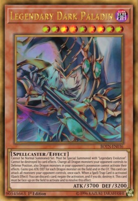 * LEGENDARY DARK PALADIN * Yu-gi-oh Card Image, Multiple sized Poster / Prints-image