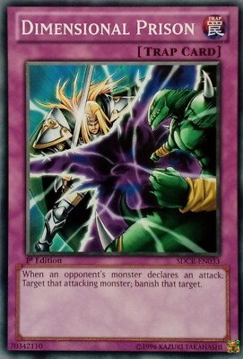 SDCR-EN033 DIMENSIONAL PRISON COMMON MIXED ED YuGiOh CARD-image