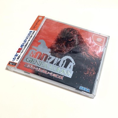 Godzilla Generations Dreamcast Action Game With Manual Excellent Condition-image