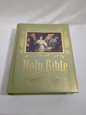 Heirloom Holy Bible Master Reference King James Edition Red Letter 1971 KJV-image